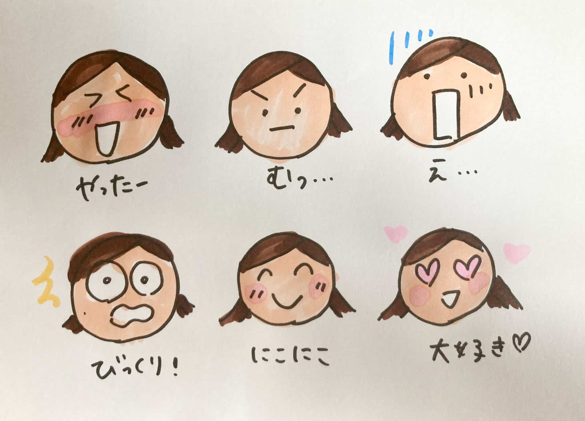 人のイラストは、表情さへおさえればOK！ - POPの学校